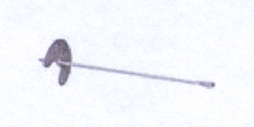 Schraubanker 1500 x 6 x 400 x 26 x 6 mm schwarz