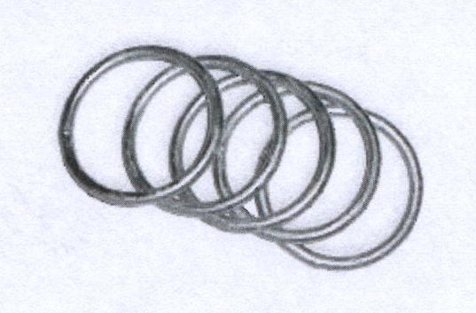 Netzring Wiesel stark 8 cm verzinkt Netzring Wiesel stark 8 cm verzinkt