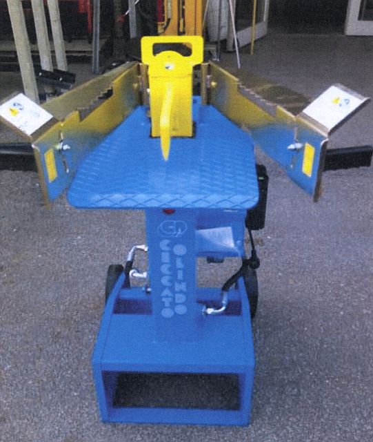 Holzspalter Ceccato SPLE10 10 T 220 V. Doppelpumpe