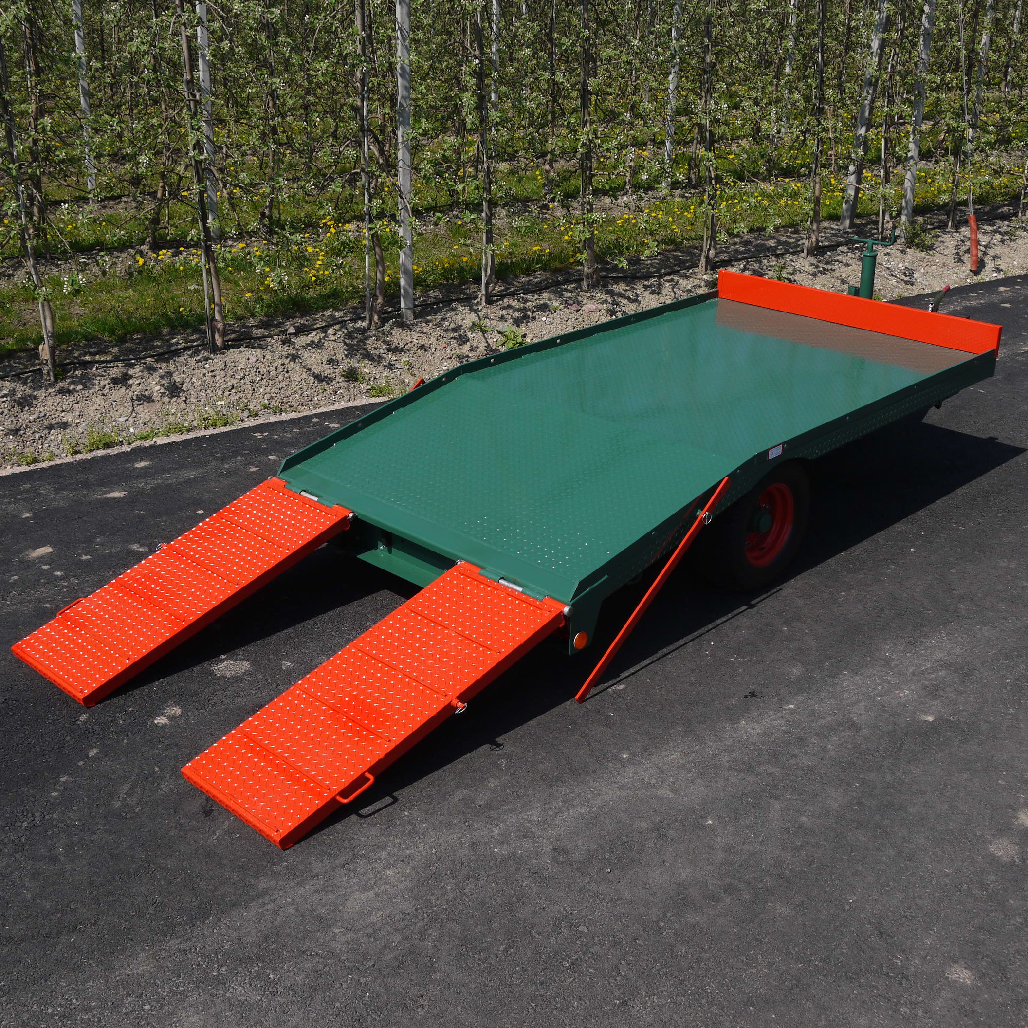 Rimorchio agricolo monoasse RTS 35 LOCHMANN