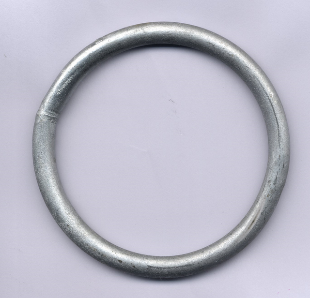 Anello zincato 85 mm nuovo