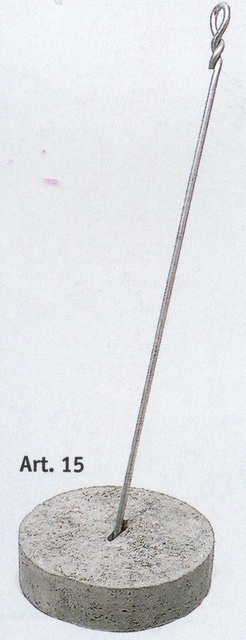 Betonanker 40 cm mit Ankereisen 1,50 m - zum Schließen ins Bild klicken