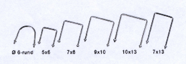 Bügelschraube verz. 9x9 M6 90x340+ Mutter