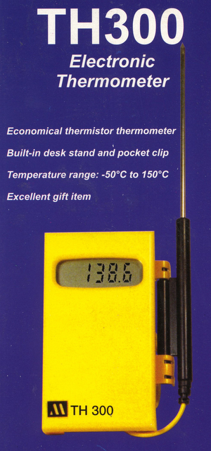 Digital Thermometer -50°C bis 150°C mit Kabel - zum Schließen ins Bild klicken