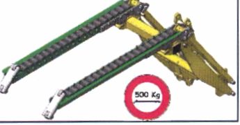Stapler vorne ZIP 25 Gabel "pantograf" interne Gabeln