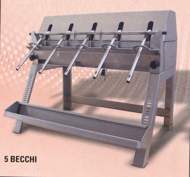 Abfüllgerät Pillan - 5 Hähne und Flaschenhalter