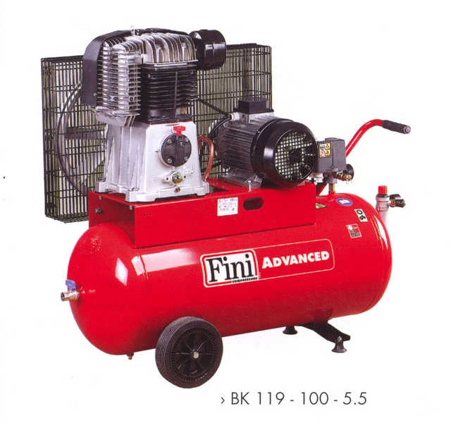 Elektrokompressor ADVANCED 100 Lt. 220V MK103 - zum Schließen ins Bild klicken