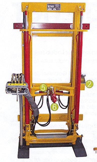 Hubstapler K2-D 2H 195 ILMER 2 Hebelkreuzs. - zum Schließen ins Bild klicken