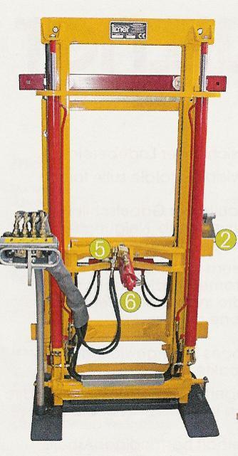 Hubstapler K2-D 2H 175 ILMER 2 Hebelkreuzs. - zum Schließen ins Bild klicken