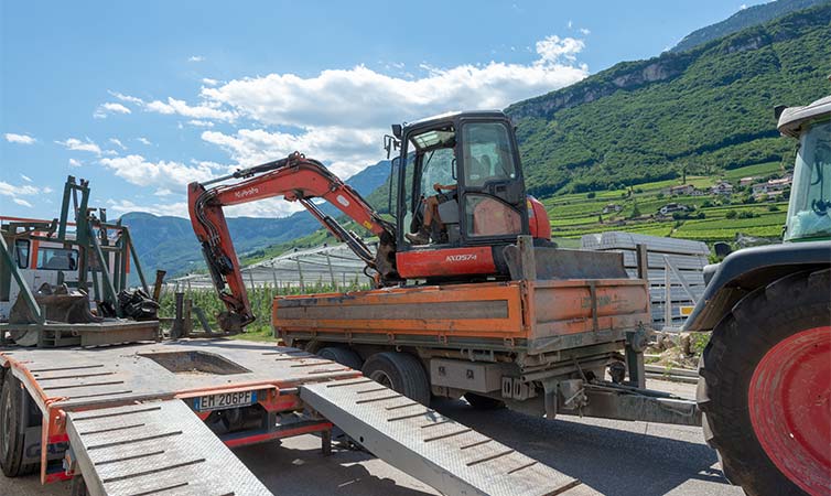 Lavori da escavatore